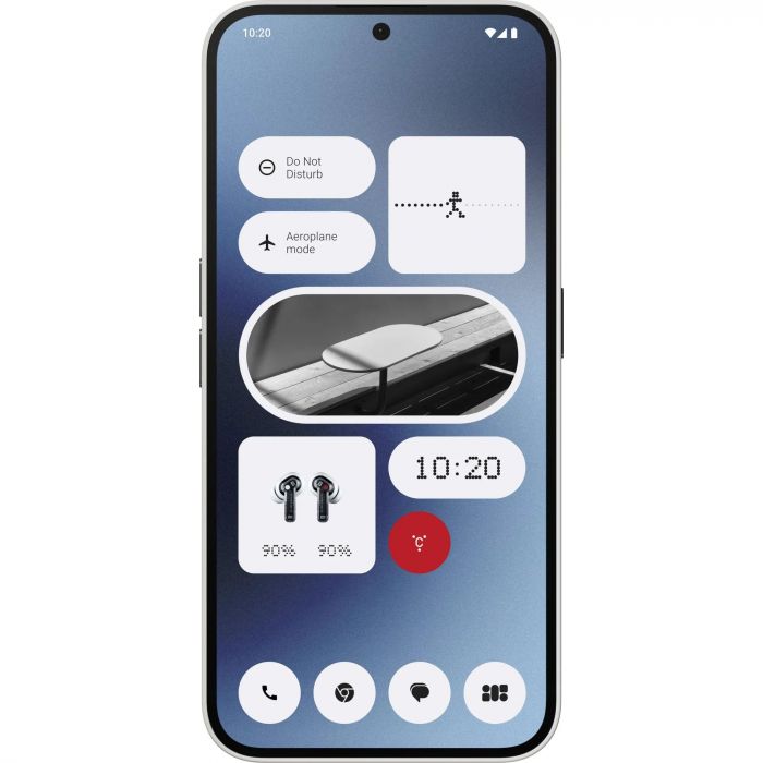 Смартфон Nothing Phone (2a) 6.7" 8/128ГБ, 2SIM, 5000мА•год, білий