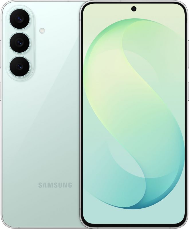 Смартфон Samsung Galaxy S26 FE 5G (S741) 6.7' 8/256ГБ, 2SIM, 4900мА•год, зелений світлий