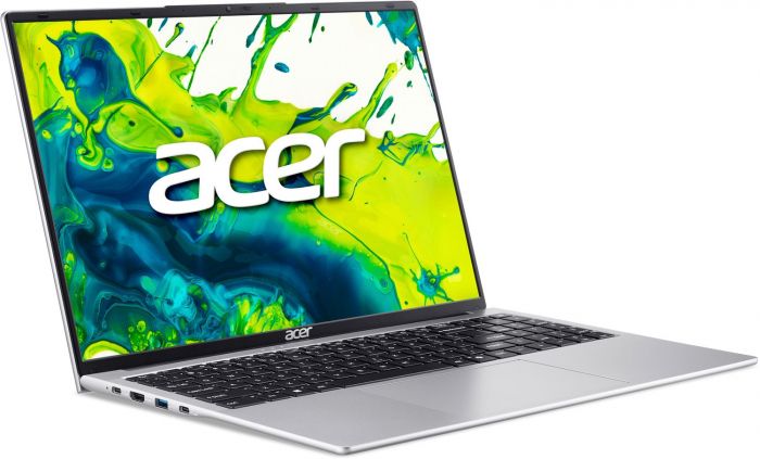 Ноутбук Acer Aspire Lite AL16-54P 16" WUXGA IPS, Intel i3-1315U, 16GB, F512GB, UMA, Lin, сріблястий