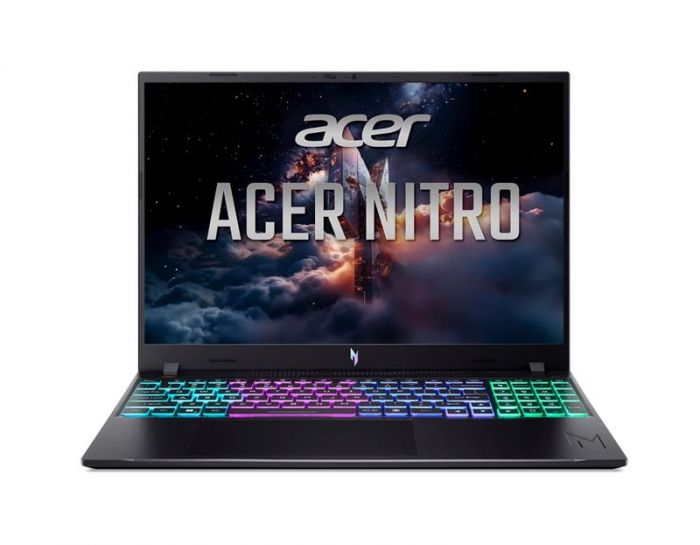 Ноутбук Acer Nitro V 16 ANV16-I31 16" WUXGA IPS, Intel 7-240H, 16GB, F512GB, NVD5060-8, Lin, чорний