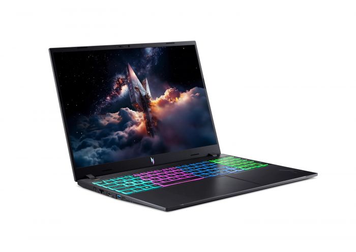 Ноутбук Acer Nitro V 16 ANV16-I31 16" WUXGA IPS, Intel 5-210H, 16GB, F512GB, NVD5050-8, Lin, чорний
