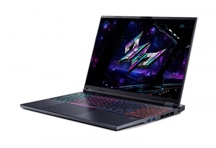Ноутбук Acer Predator Helios Neo 16 AI PHN16-I71 16" WQXGA IPS, Intel U7-270HX, 32GB, F1TB, NVD5070-8, Lin, чорний