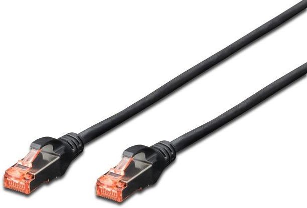 Патч-корд DIGITUS CAT 6 S-FTP, 2м, AWG 27/7, LSZH, чорний