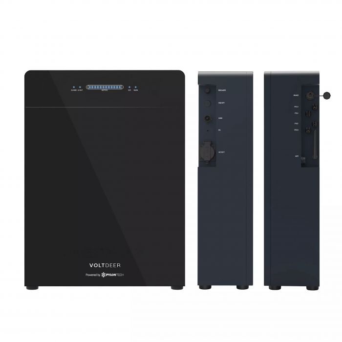 Система резервного живлення Voltdeer by Pylontech SR5000, 2400 Вт, 5120 Вт·год, 2хMPPT