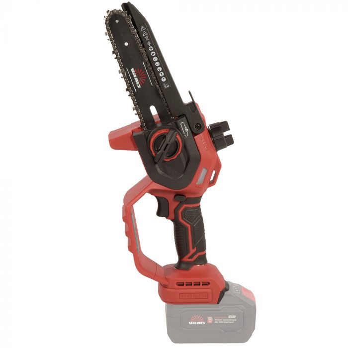 Пила ланцюгова акумуляторна Vitals Master AKZ 18150 BL SmartLine+ 18В шина 15см 8м/c 1.6кг без АБК та ЗП