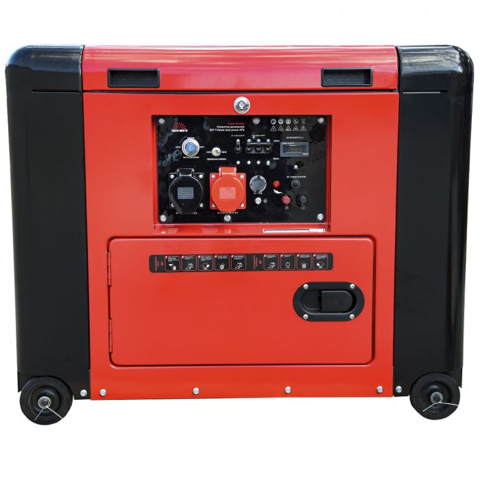 Генератор дизельний Vitals Master EST 7.0dsat dual power + ATS 230/400В, 7.0/7.5кВт, електростартер, 158кг