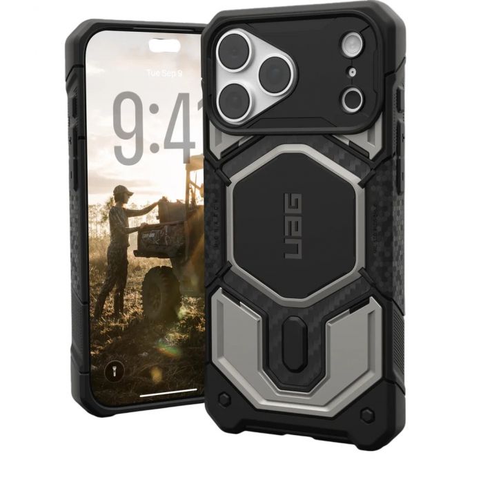 Чохол UAG для iPhone 18 Pro Max, Monarch Pro Magsafe, Titanium