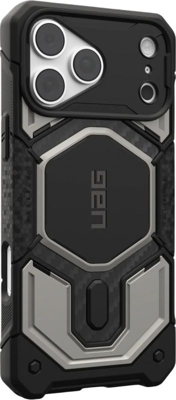 Чохол UAG для iPhone 18 Pro Max, Monarch Pro Magsafe, Titanium