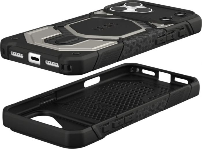 Чохол UAG для iPhone 18 Pro Max, Monarch Pro Magsafe, Titanium