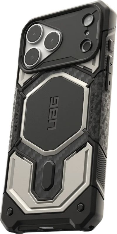 Чохол UAG для iPhone 18 Pro Max, Monarch Pro Magsafe, Titanium