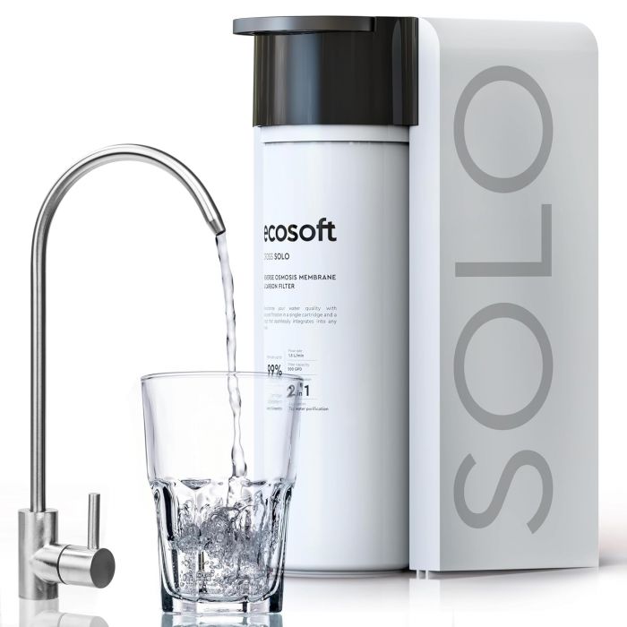 Фільтр зворотного осмосу Ecosoft CROSS Solo, мембрана 500gpd
