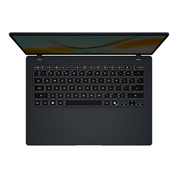 Ноутбук ASUS Vivobook S14 S5408QA-TM263W 14" WUXGA IPS, Qualcomm X1 26 101, 8GB, F512GB, UMA, Win11, Блакитний