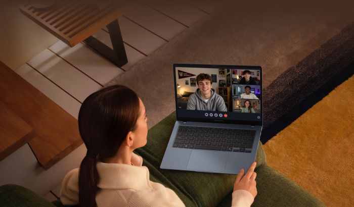 Ноутбук ASUS Vivobook S14 S5408QA-TM263W 14" WUXGA IPS, Qualcomm X1 26 101, 8GB, F512GB, UMA, Win11, Блакитний