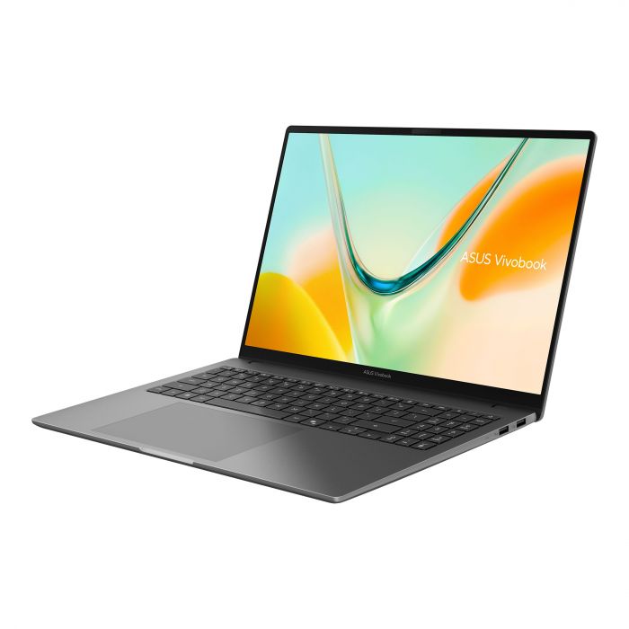 Ноутбук ASUS Vivobook S16 S5608QA-U3214W 16" WUXGA OLED, Qualcomm X1 26 101, 16GB, F512GB, UMA, Win11, Сірий
