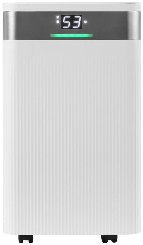 Осушувач повітря MYCOND TIBO ECO 12, 12л.на добу, 25м.кв  , 120м3/год, 200Вт, дисплей, ел.кер-ня, Wi-Fi, таймер, авто вимк., білий