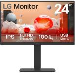 Монітор LG 23.8" 24BA650-B HDMI, 2xDP, USB-C, MM, IPS, 100Hz, Pivot