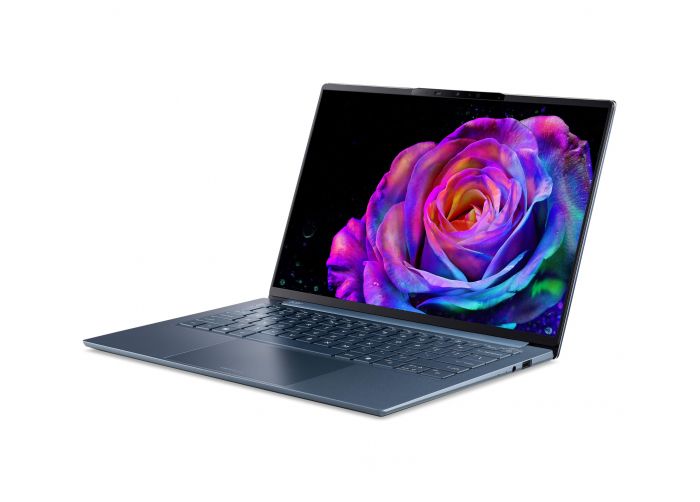 Ноутбук Acer Swift Go 14 AI SFG14-I71 14" WUXGA OLED, Intel U7-355, 16GB, F512GB, UMA, Win11, синій