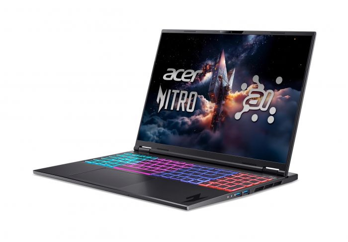 Ноутбук Acer Nitro 16S AN16S-61 16" WUXGA IPS, AMD R9-365, 32GB, F1TB, NVD5060-8, Lin, чорний