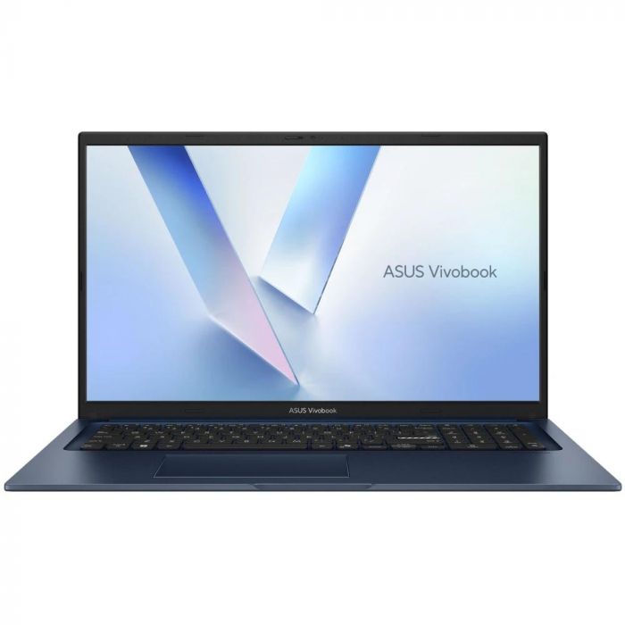 Ноутбук ASUS Vivobook 17 X1704MA-AU101 17.3" FHD IPS, Intel 3 304, 8GB, F256GB, UMA, NoOS, Блакитний