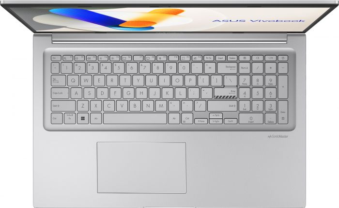 Ноутбук ASUS Vivobook 17 X1704MA-AU041 17.3" FHD IPS, Intel 3 304, 8GB, F512GB, UMA, NoOS, Сріблястий