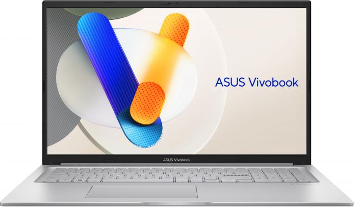 Ноутбук ASUS Vivobook 17 X1704MA-AU041 17.3" FHD IPS, Intel 3 304, 8GB, F512GB, UMA, NoOS, Сріблястий