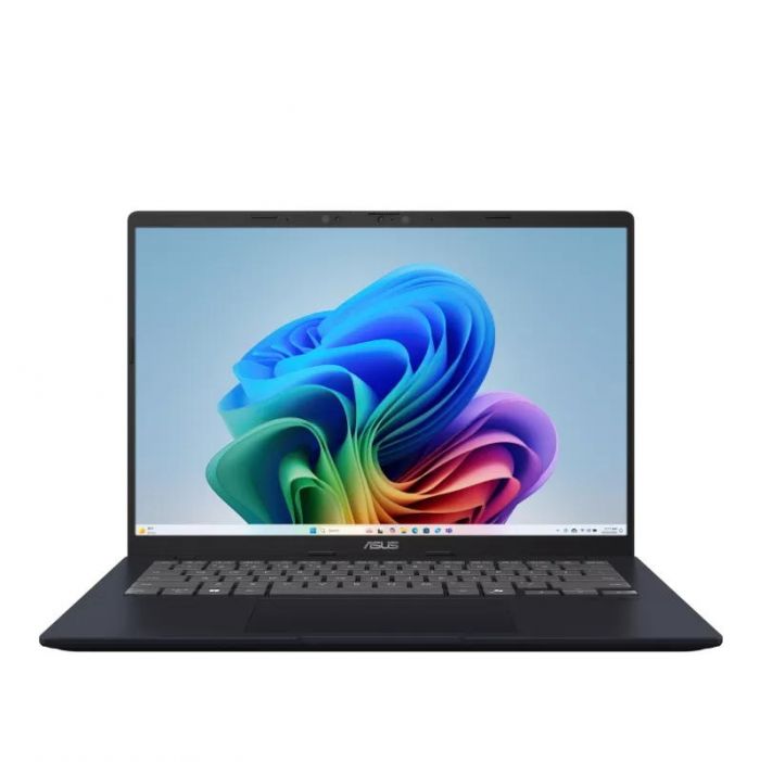 Ноутбук ASUS Vivobook 14 X1407QA-LY153W 14" WUXGA IPS, Qualcomm X X1 26 100, 8GB, F256GB, UMA, Win11, Блакитний