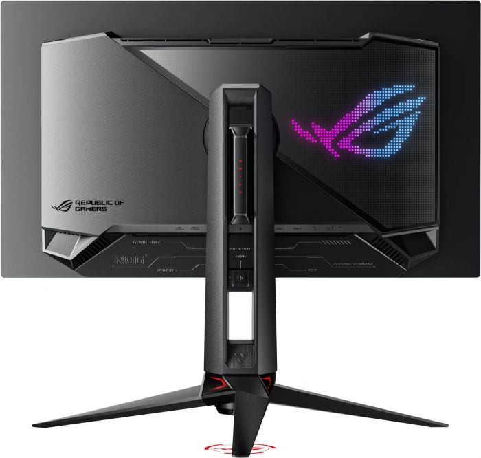 Монітор Asus 26.5" ROG Swift OLED PG27UCDM 2xHDMI, DP, USB-C, 3xUSB, QD-OLED, 3840x2160, 240Hz, 0.03ms, DCI-P3 99%, G-SYNC, FreeSync, Pivot, HDR400