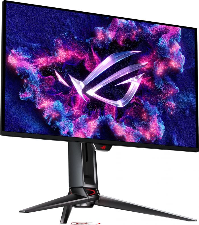 Монітор Asus 26.5" ROG Swift OLED PG27UCDM 2xHDMI, DP, USB-C, 3xUSB, QD-OLED, 3840x2160, 240Hz, 0.03ms, DCI-P3 99%, G-SYNC, FreeSync, Pivot, HDR400