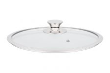 Кришка Ardesto Gemini 26 см, скло, нержавіюча сталь
