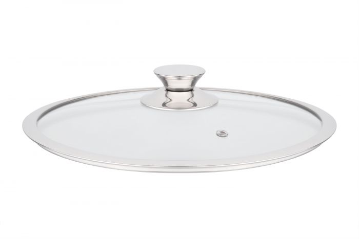 Кришка Ardesto Gemini 26 см, скло, нержавіюча сталь
