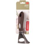 Овочечистка Ardesto Gemini, 19см, нержавіюча сталь, пластик, сіро-коричневий