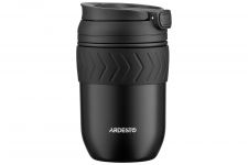 Термокухоль Ardesto Cosy 400 мл, нержавіюча сталь, чорний