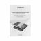 Гриль Ardesto прижимний 1800Вт, розкриття на 180°, чорно-сріблястий