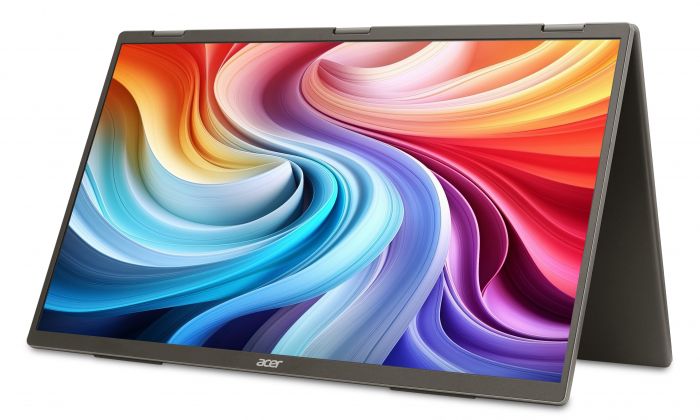 Монітор портативний Dual Portable Acer 18.5" PD193QEbmiuux miniHDMI, 2xUSB-C, MM, IPS, 100Hz, 4ms