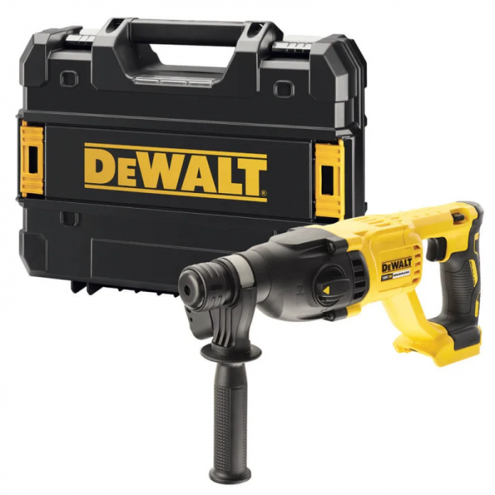 Перфоратор акумуляторний DeWalt SDS PLUS 18В 2.6Дж 0-5500уд/хв 0-1150об/хв 3 режими кейс 2.77кг без АКБ та ЗП