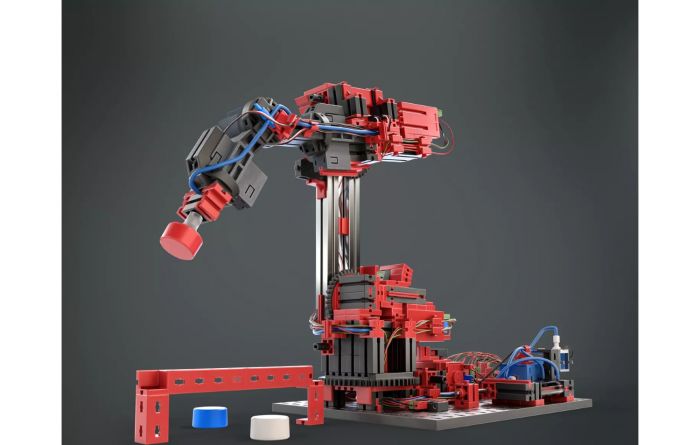 Набір-розширення fisсhertechnik STEM ROBOTICS Промислові роботи