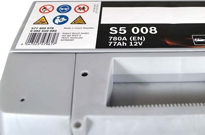 Акумулятор Bosch S4 12В 77А·год780А R+ (0 092 S50 080)