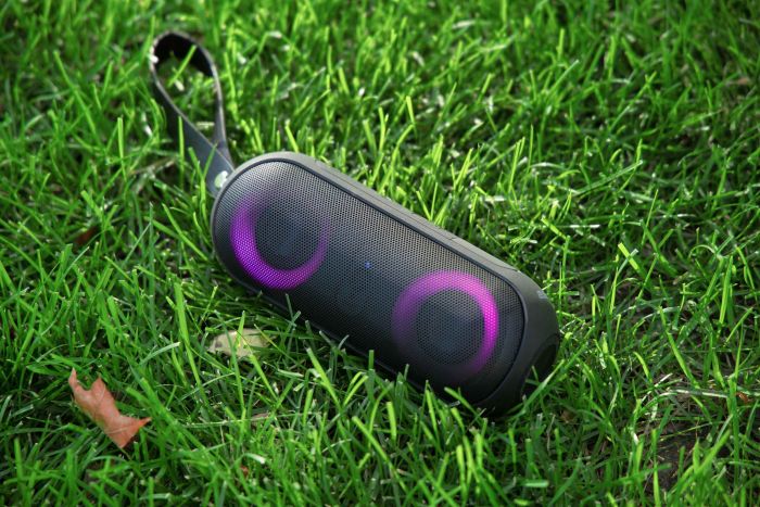 Портативна акустична система 2E SoundXPill 30Вт, ВТ 5.0, MP3, TWS, RGB, IPX7, Чорний