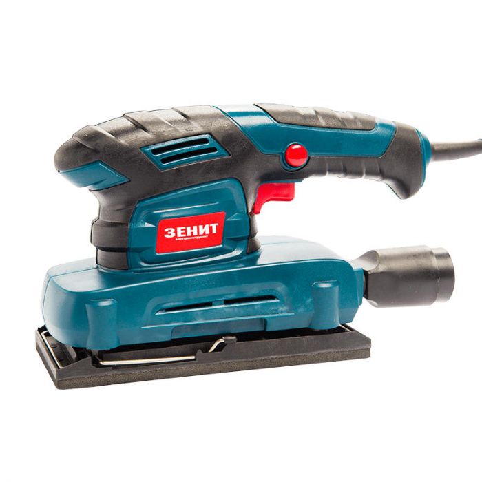 Шліфмашина вібраційна Зеніт ЗВШ-3790 370Вт платформа 90х187 11500кол/хв 1.4кг