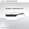 Сковорода Tefal Excellence Fusion, 30см, алюміній, нержавіюча сталь, бакеліт, чорний