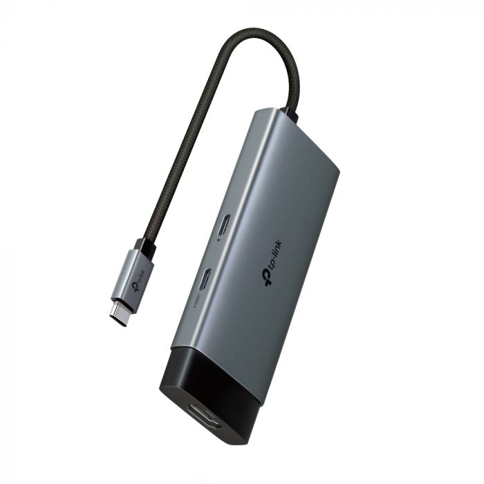Хаб USB TP-LINK UH5020C USB-C > 2xUSB3.0/1xUSB-C/1xHDMI/1xPD 100Wh