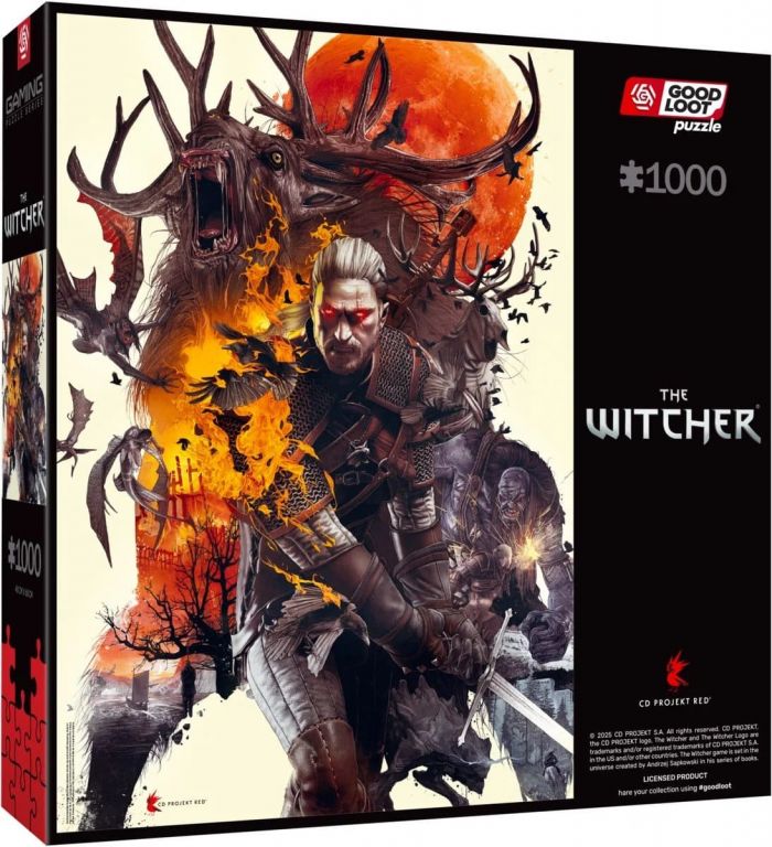 Пазл GoodLoot The Witcher Monsters 1000 од.