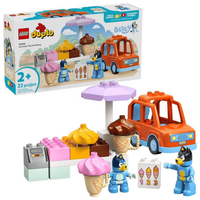 Конструктор LEGO DUPLO Bluey Подорож із морозивом із Блуї