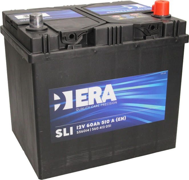 Акумулятор Era 12В 60А·год 510A R+ (S56014)