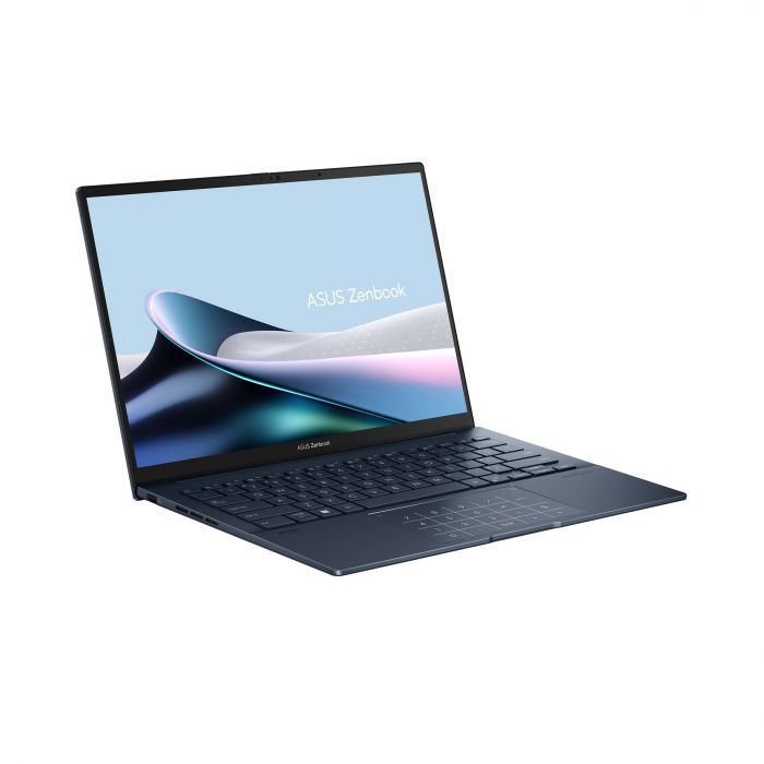 Ноутбук ASUS Zenbook 14 UX3405CA-ST1261 14" 3K OLED, Intel Ultra 5 225H, 16GB, F1TB, UMA, NoOS, Блакитний