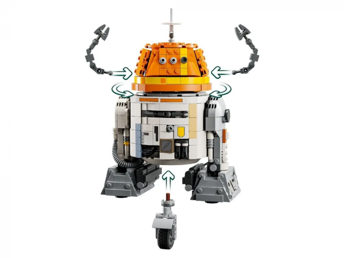Конструктор LEGO Star Wars Чоппер (C1-10P). Дроїд-астромеханік