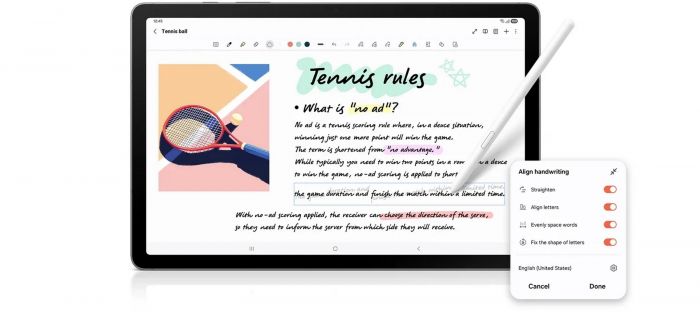 Планшет Samsung Galaxy Tab S10 Lite (X400) 10.9" 6ГБ, 128ГБ, 8000мА•год, Android, сірий
