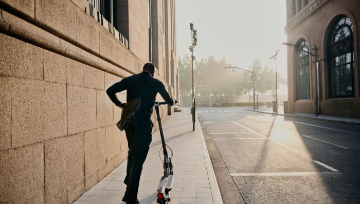 Електросамокат Segway-Ninebot F3 PRO E, сірий
