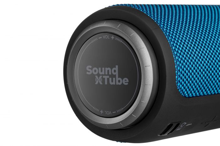 Портативна акустична система 2E SoundXTube 30Вт, ВТ 5.0, MP3, TWS, IPX7, Синій