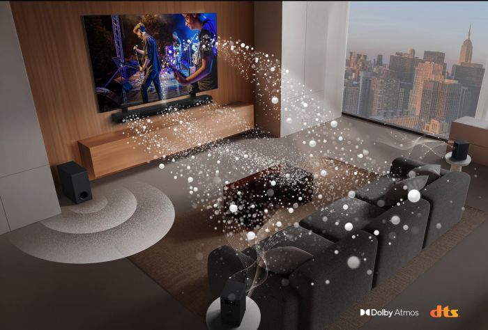 Саундбар LG S70TR 500Вт, 5.1.1, BT, HDMI-ARC, USB, саб, Dolby Atmos®